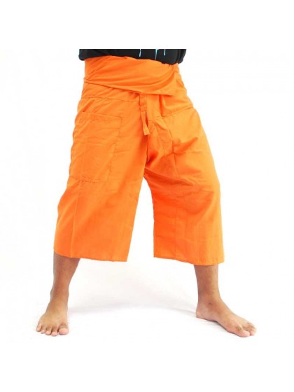 กางเกงเลขาสั้น*สีส้ม
