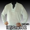 เสื้อสาลูคอจีน แขนยาว Size L
