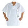 เสื้อกังฟู คอจีน  แขนสั้น Size XL