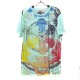 เสื้อยืดผ้านิ่ม " Mirror " สีและลายตามแบบ Size L