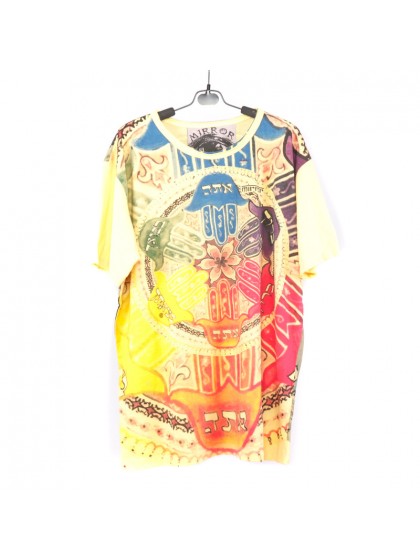 เสื้อยืดผ้านิ่ม " Mirror " สีและลายตามแบบ Size L