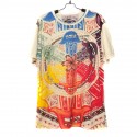 เสื้อยืดผ้านิ่ม " Mirror " สีและลายตามแบบ Size L