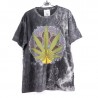 เสื้อยืดฟอกนิ่ม "No Time"  เสื้อยืด วินเทจ Size M