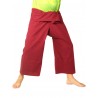 กางเกงเล *สีพื้น สีแดงเลือดหมู