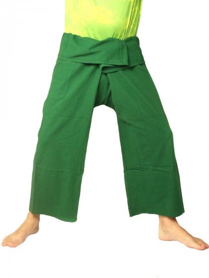 กางเกงเล *สีพื้น สีเขียวหัวเป็ด